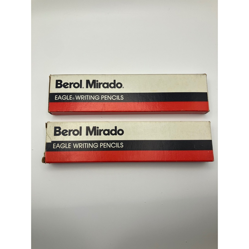 Vintage Berol Mirado Eagle Writing Pencils Medium‎ Soft 174-2 NOS 
18 Pencils